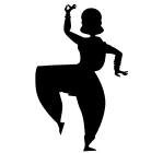 Kathak Silhouette